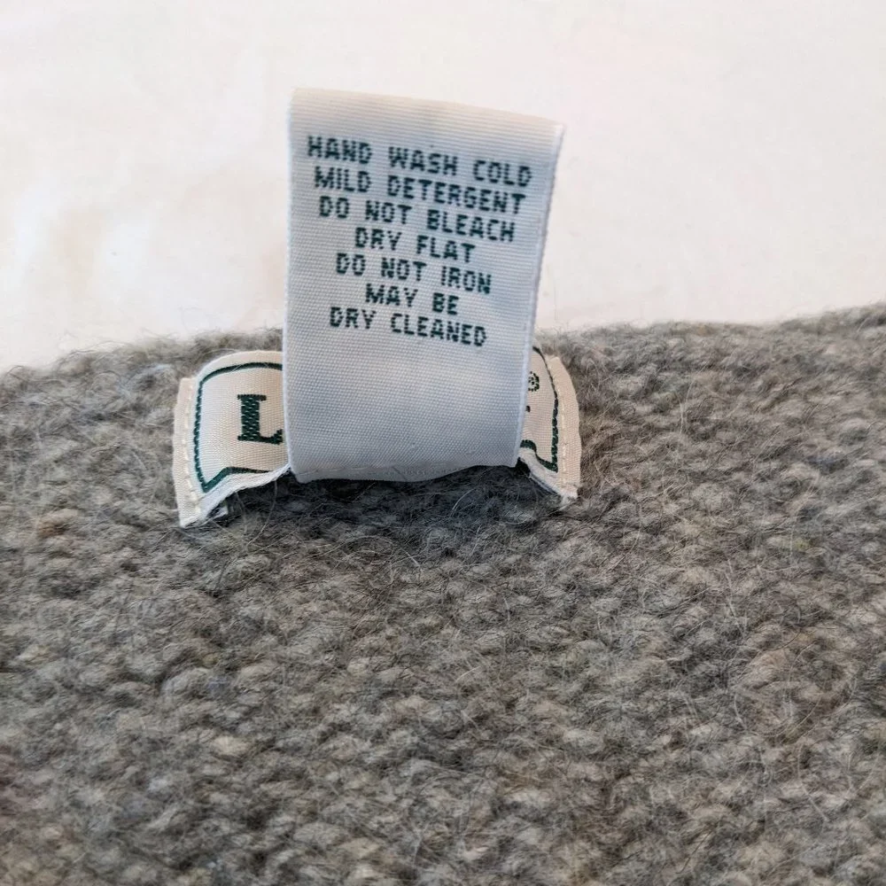Vintage L.L. Bean Lambswool and Mohair Sweater - Size M - Picture 6 of 7